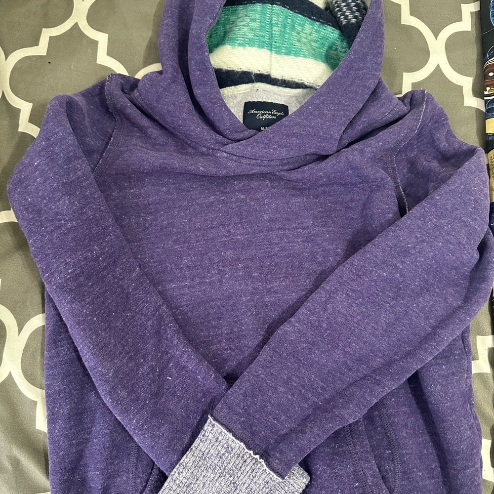 Purple Women's Sweater by American Eagle Outfitters